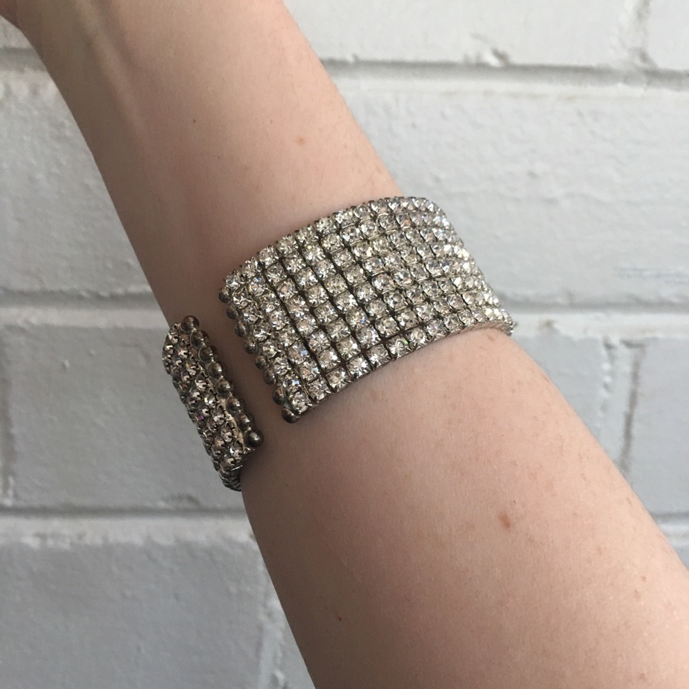 Rhinestone Statement Cuff - image 3